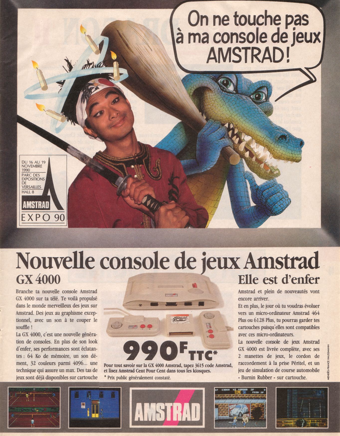 Amstrad allergique aux sushis?