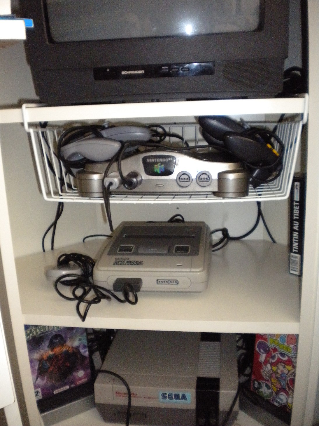 Le Coin du Chineur :  SNES + 4 jeux