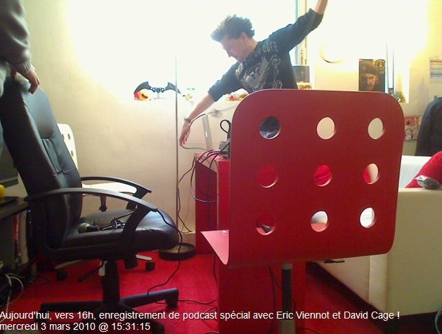 EXCLUSIF : Photos Podcast Eric Viennot David Cage Part 1