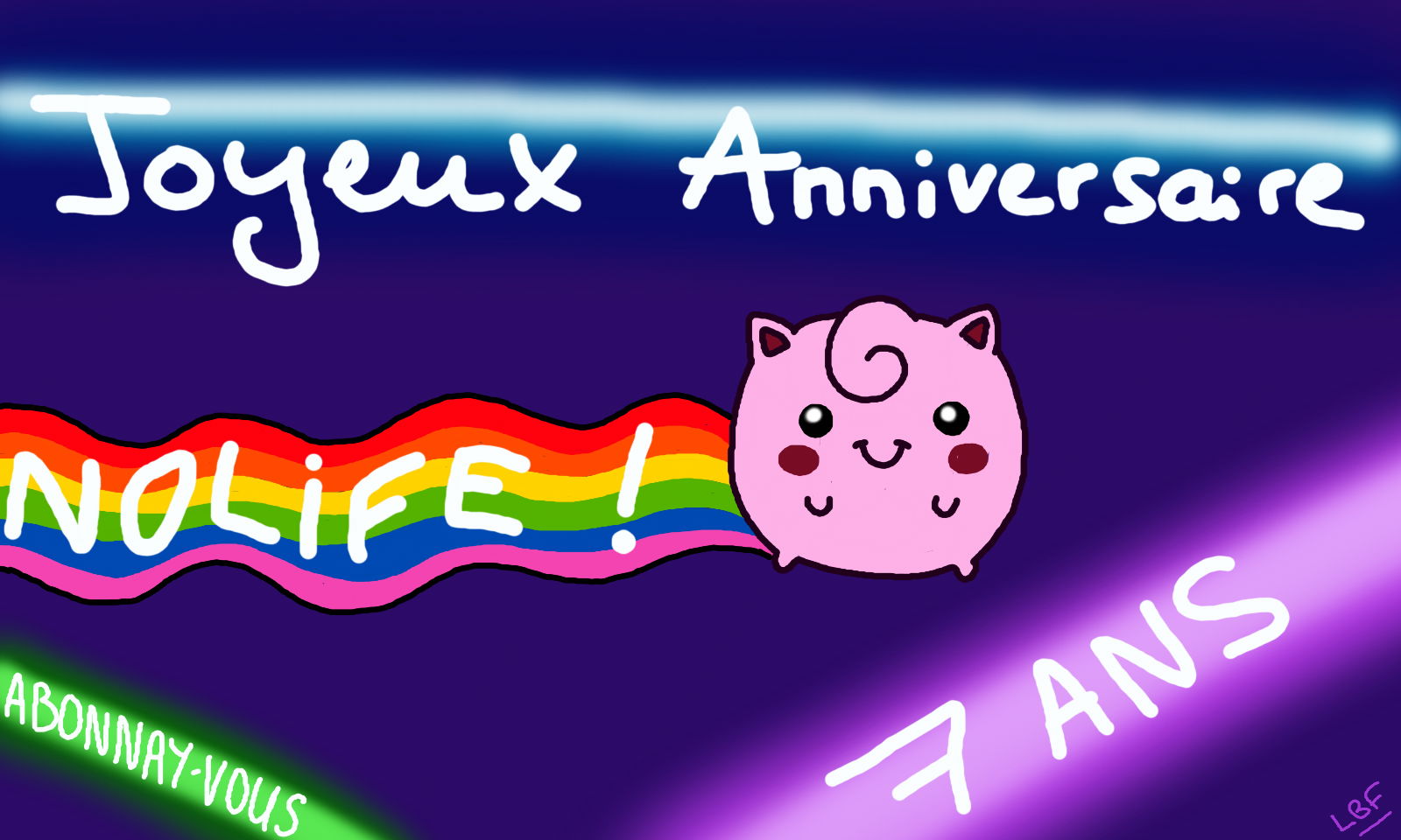 Joyeux anniversaire Nolife ! 7 ans, déjà...