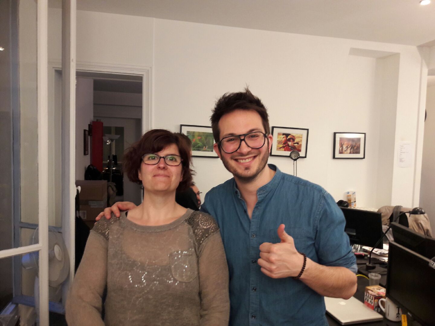 J'ai quelque chose à vous dire : Merci Julien C., Carole, Alain, Cyril, Olivier, Steve ! :)