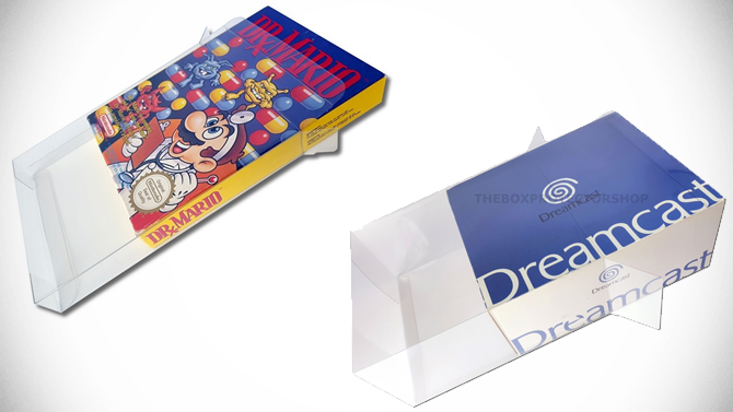 Des boîtes pour... protéger des boîtes de jeux et consoles