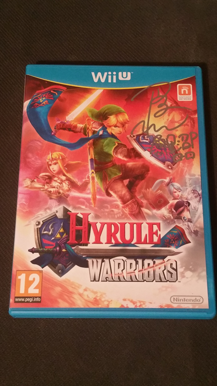 Zelda Hyrule Warriors Dédicacé par Mr Hisashi Koinuma (Concepteur)