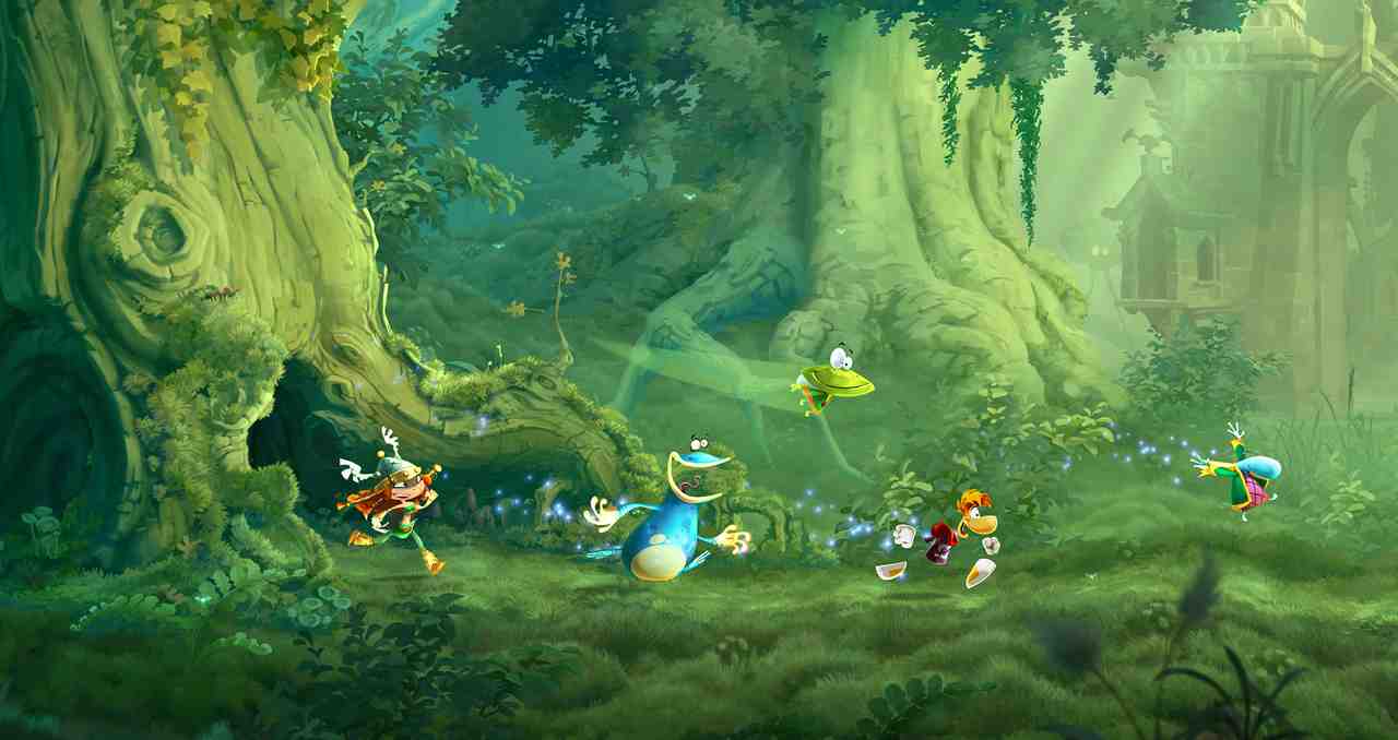 Démo de Rayman Legends - Comparatif entre la version Wii U et la version PS3/360