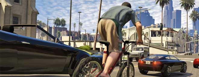 Les différents moyens de transport de Grand Theft Auto V.