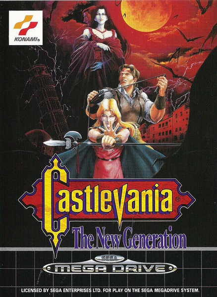 L'intégrale de Castlevania : The New Generation sur Megadrive, aka Bloodlines sur Genesis, aka Vampire Killer au Japon !