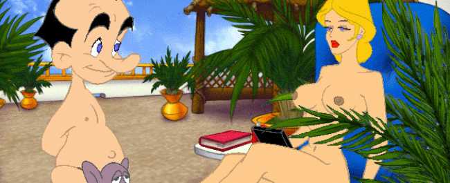 Le screenshot dégueulasse du jour : LEISURE SUIT LARRY 7 (18+)