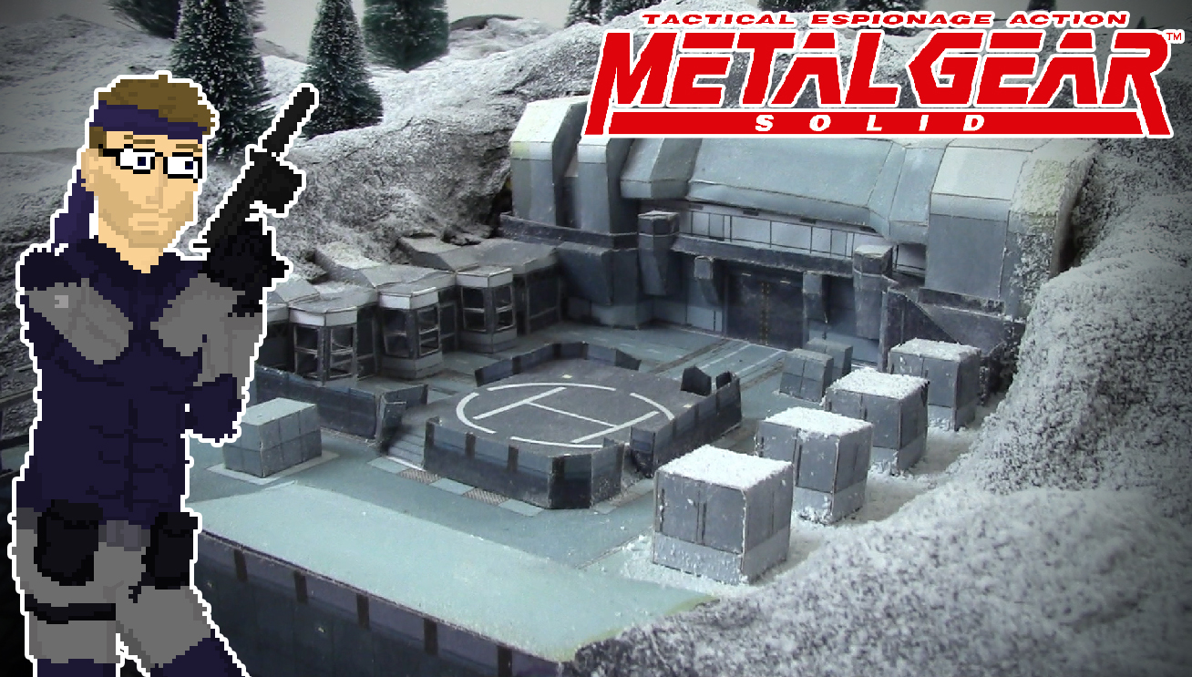 Metal Gear Solid : Ma maquette de Shadow Moses