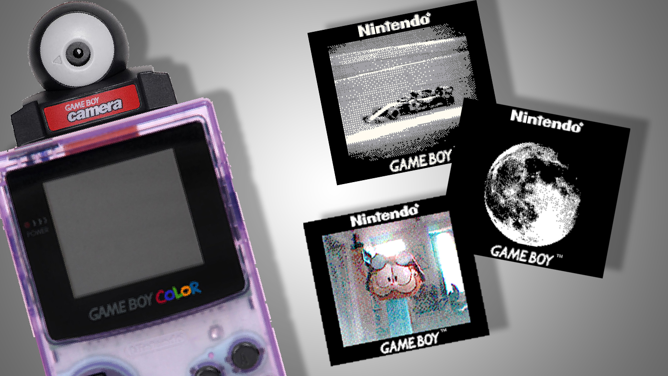 Game Boy Camera, le petit œil plein de ressources !