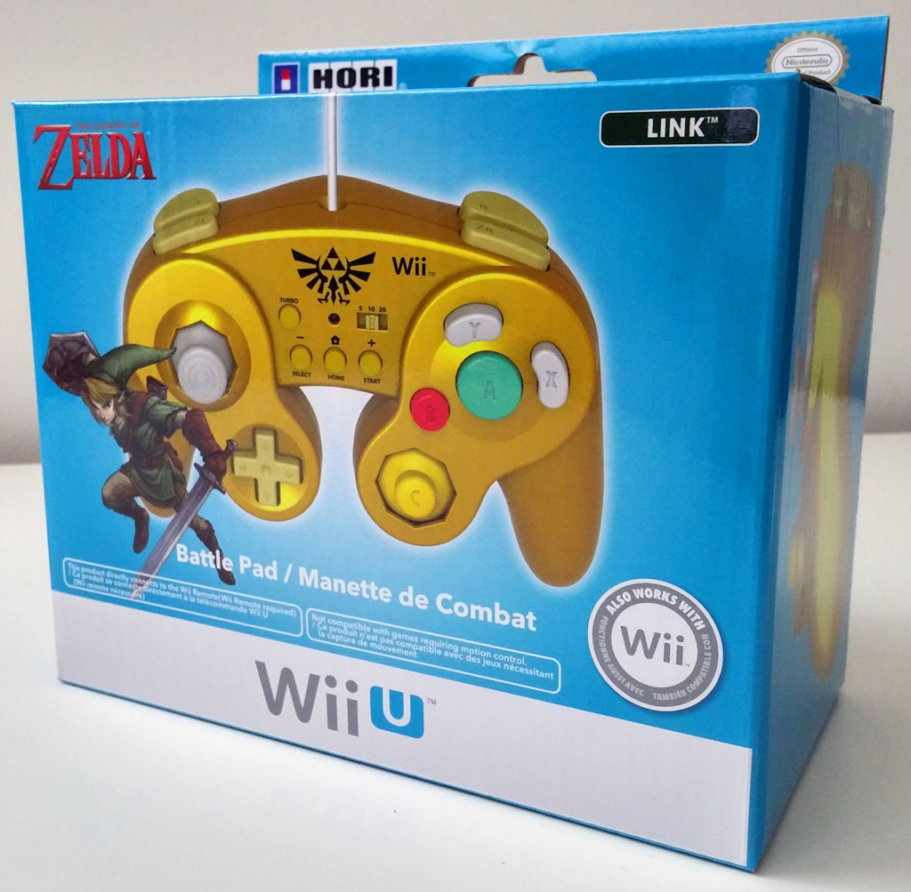 Manette Zelda Link Gold - WII U - WII [Unboxing]