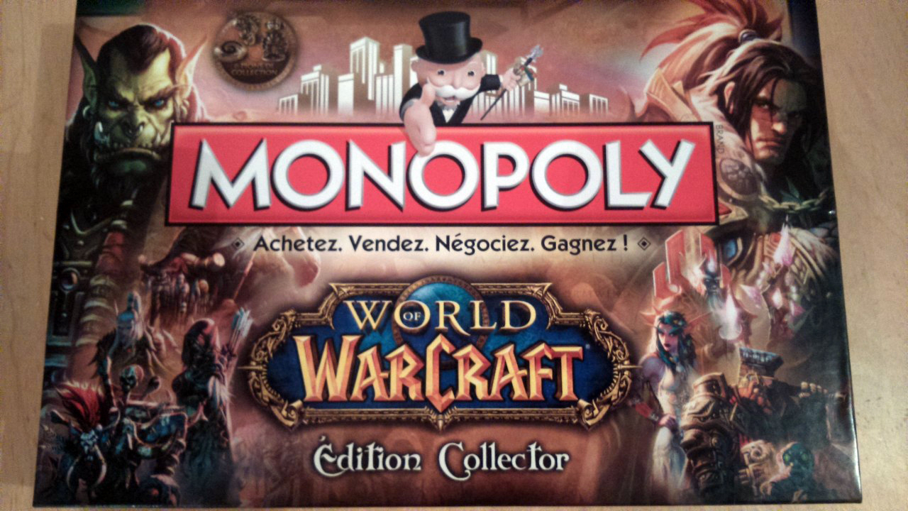 Monopoly World of Warcraft édition collector FR Test/Unboxing