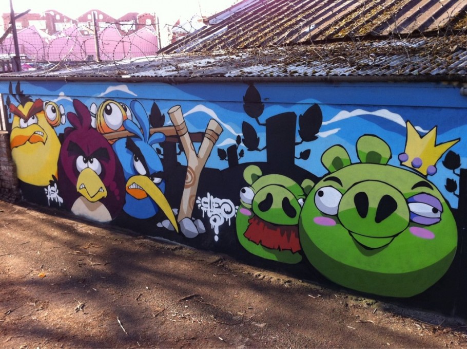 Sélection street art de jeux vidéo !