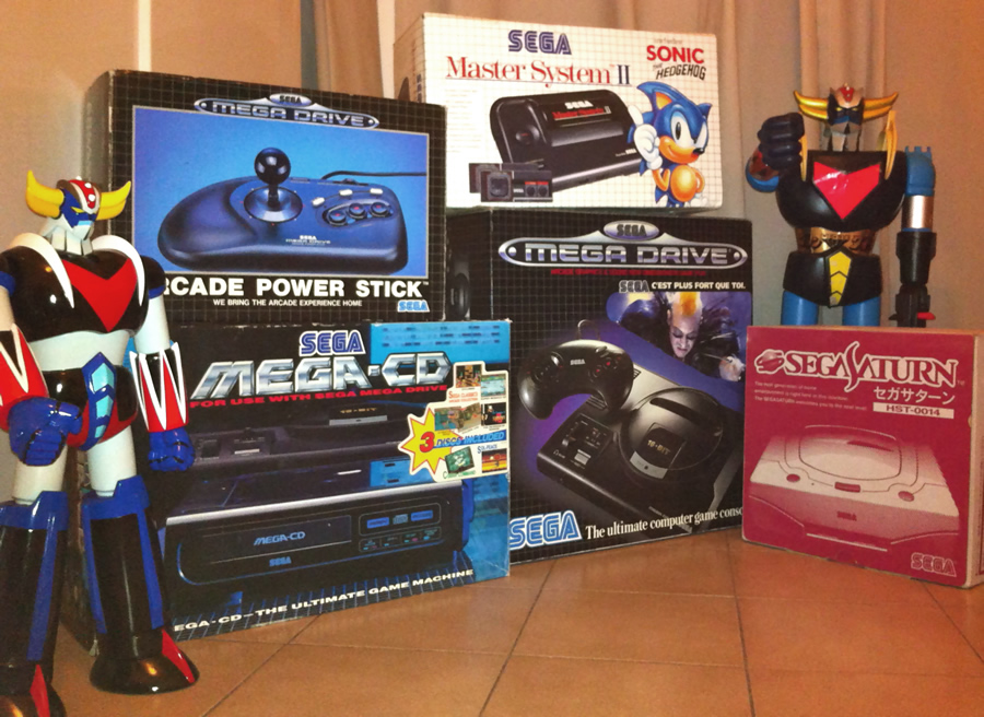 Ma collection : Les Consoles SEGA