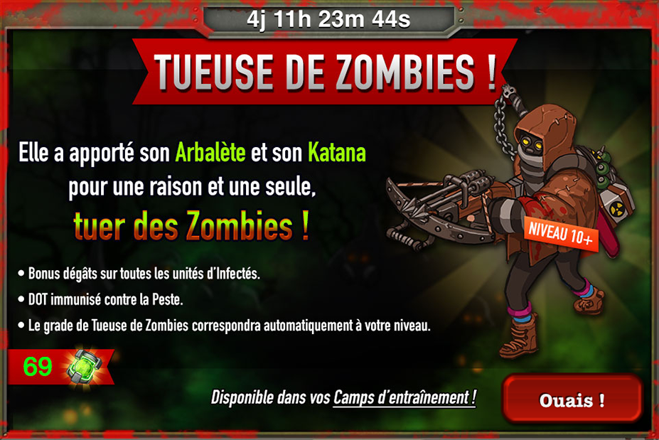 Tueuse de Zombies !