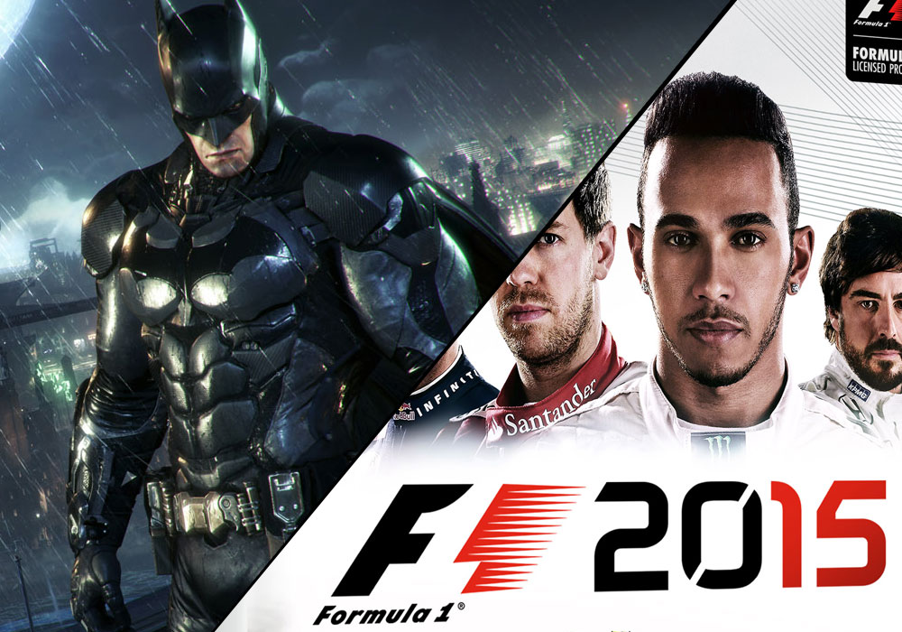 La commercialisation prématurée de jeux (Batman, F1 2015)