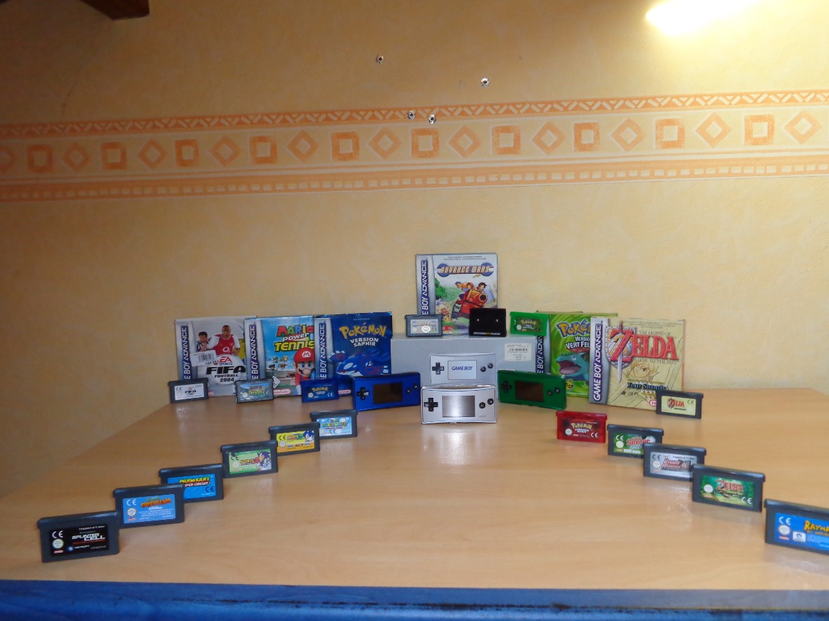 Bilan collection GameBoy Micro (décembre 2013)