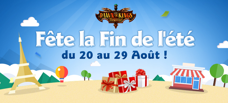Rejoins le nouveau Dawn of Kings et viens fêter l’été avec nous !