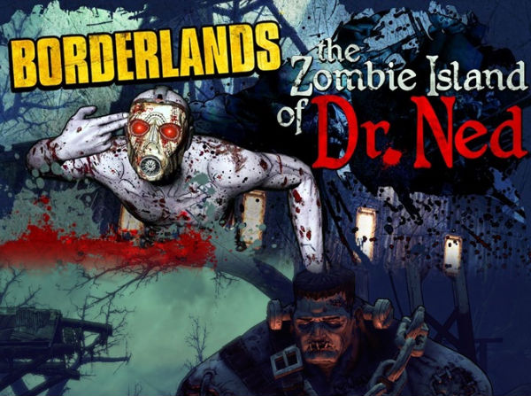 Donne code Borderlands "" The Zombie of Island Dr.Ned "" xBox 360