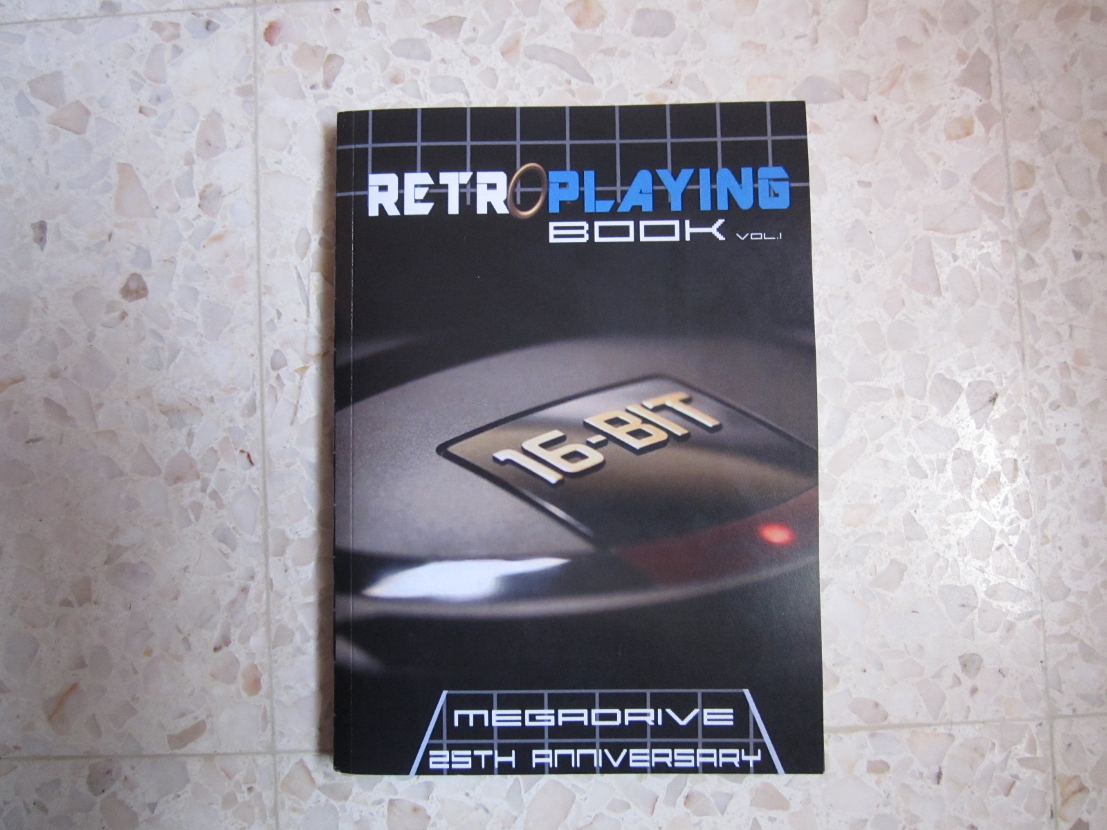 Réception de mon mook sur la Megadrive