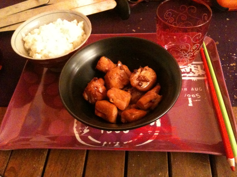 Saveur du Soleil Levant: le Poulet Teriyaki.