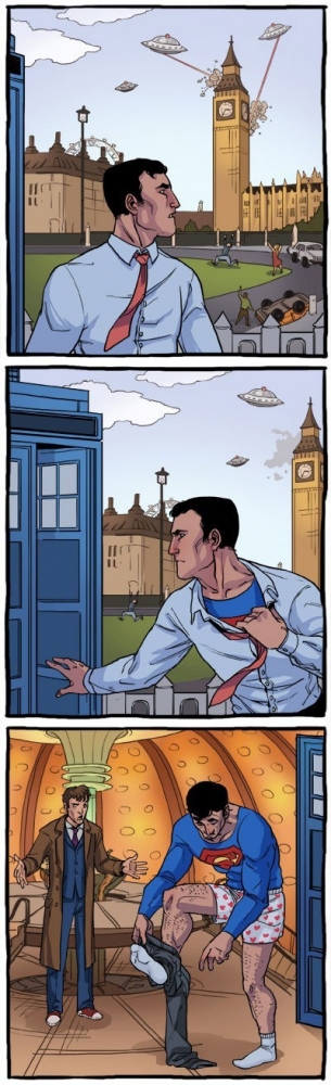 Si Superman était anglais ...