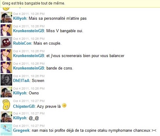 Miss V, l'égerie de Gameblog