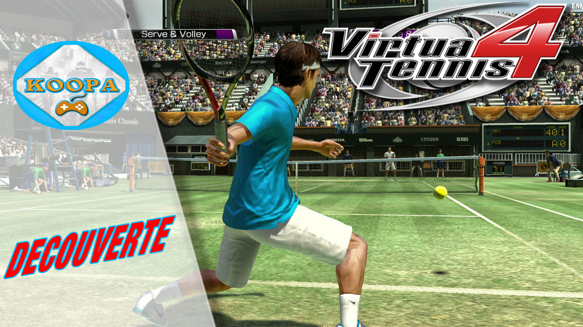 Début de carrière difficile - Virtua Tennis 4