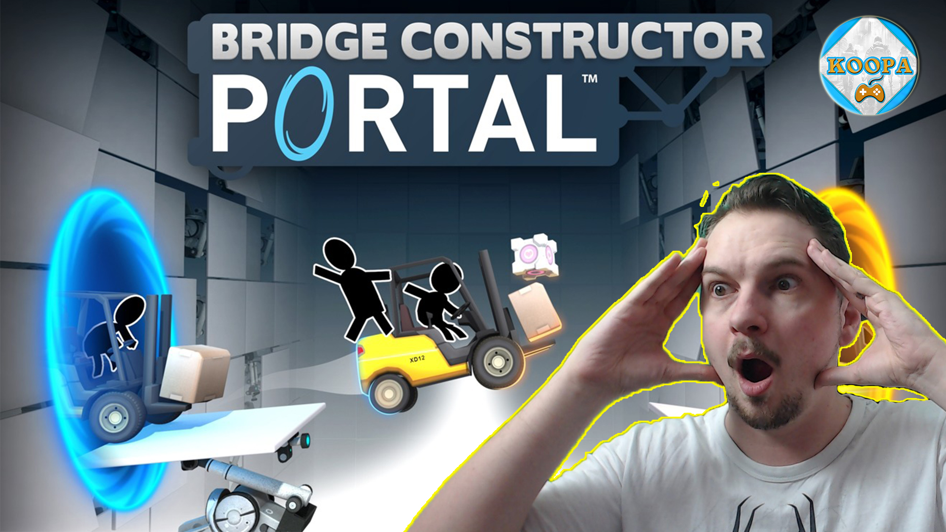 Bridge Constructor Portal - 2 concept en 1 - Découverte