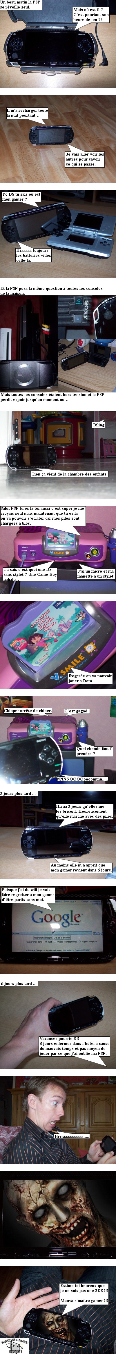 Les vacances de la PSP