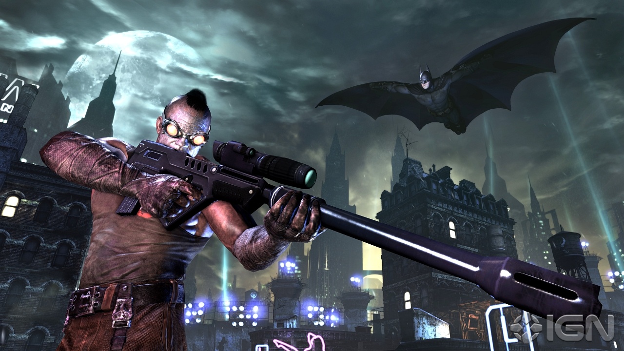 BATMAN ARKHAM CITY : PAS DE MULTIJOUEUR, DE MAGNIFIQUES IMAGES ET DES INFOS !!!!