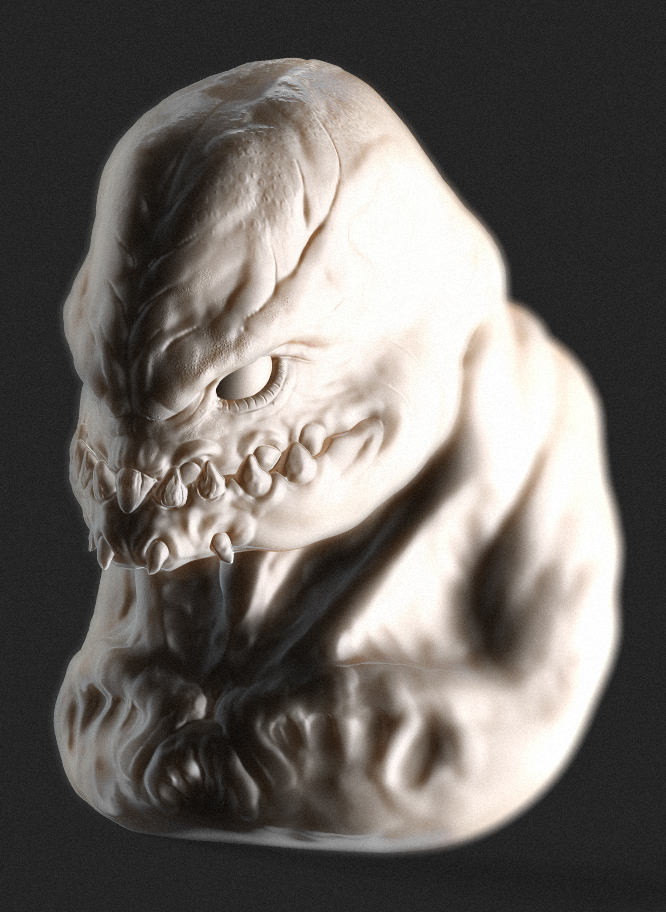 Un peu de sculpture 3D pour se detendre ^^