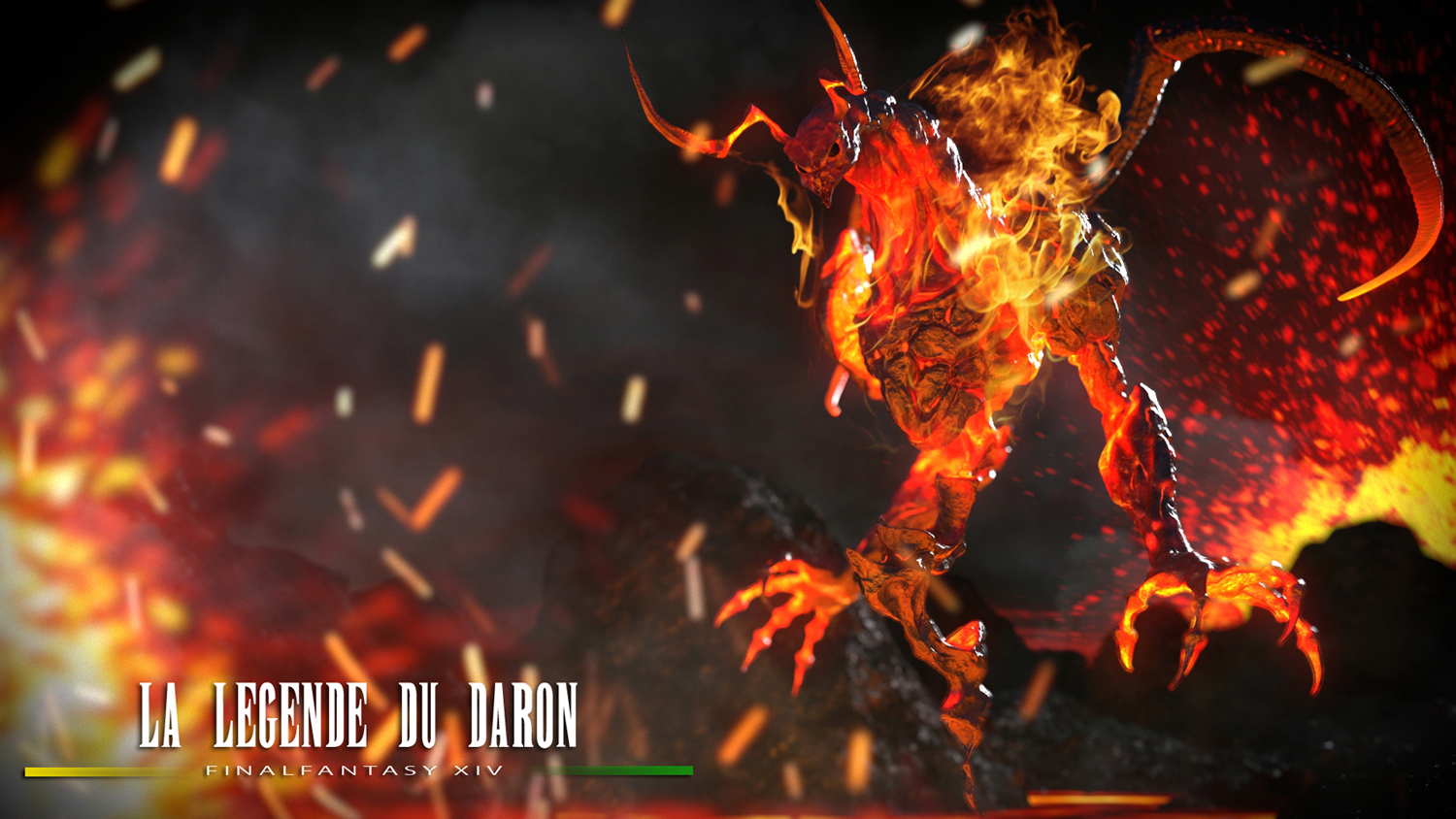 Ifrit FFXIV artwork personnel !!