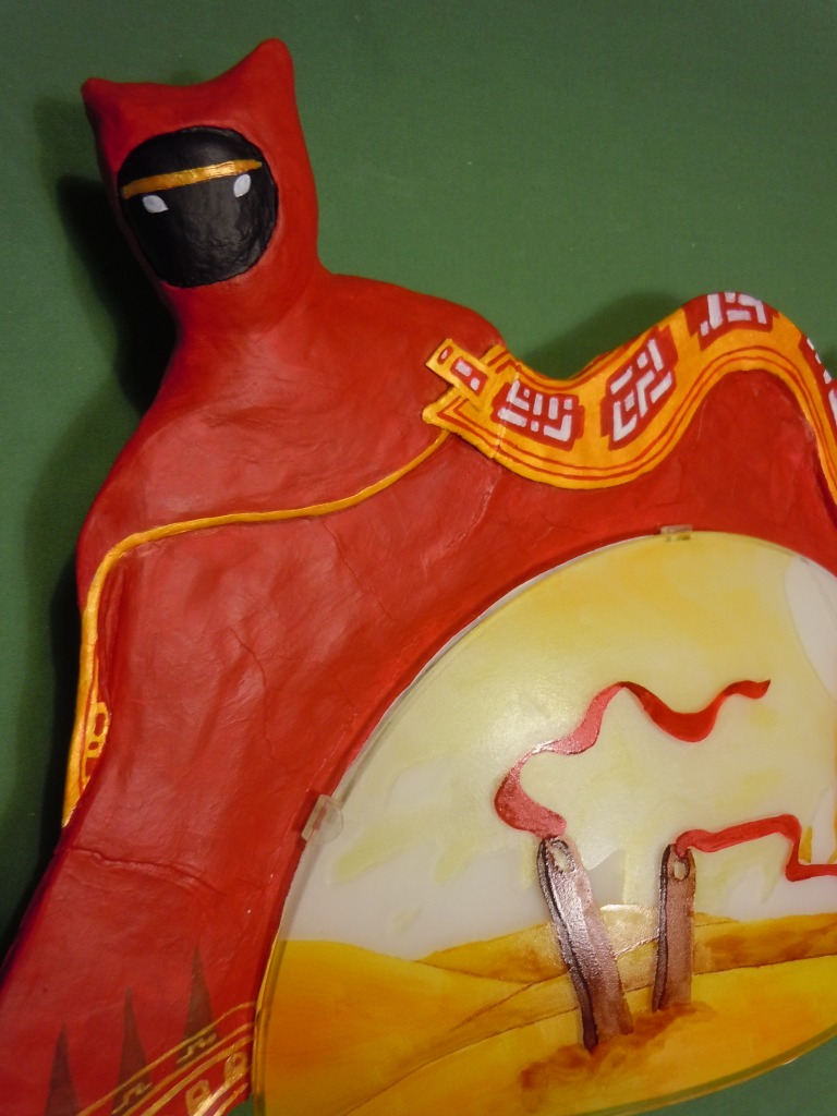 Un Luminaire à l'effigie de Journey (Terre #3 + Peinture sur verre)