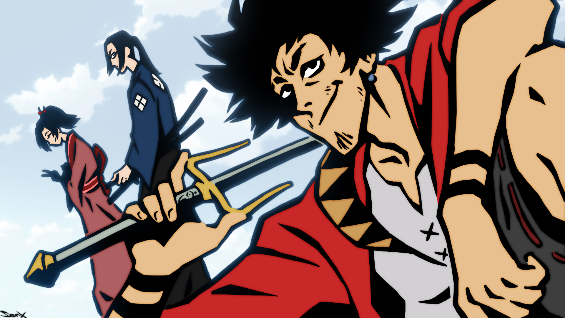 Fanart de Samurai Champloo