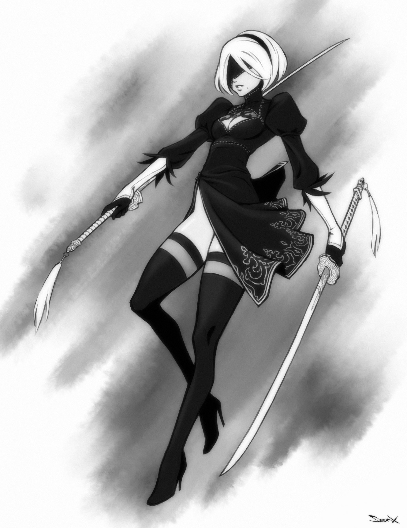 Fanart de Nier Automata