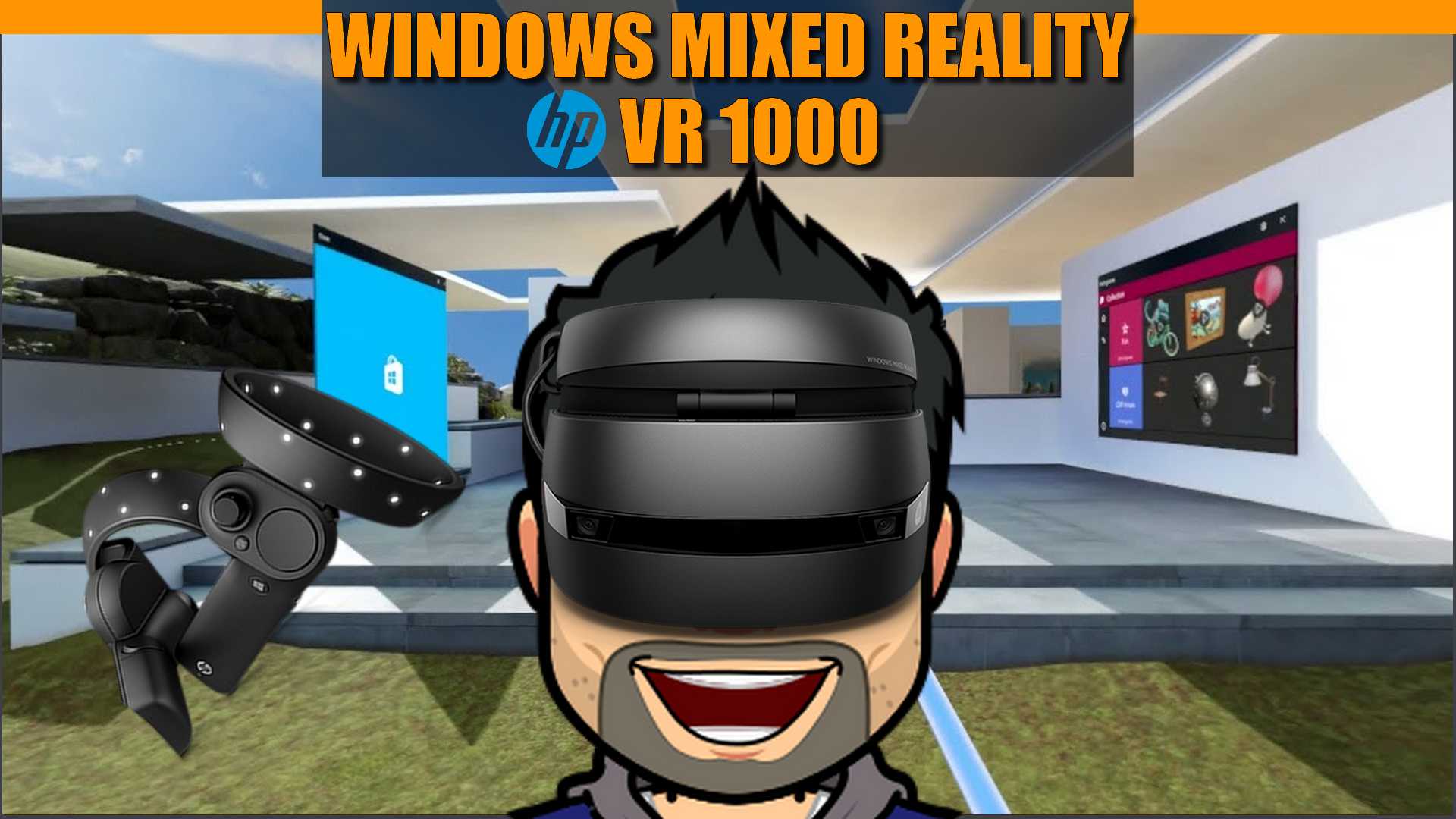 Présentation et impressions sur le casque VR Windows Mixed Reality HP VR1000 + Jeux