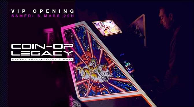 COIN-OP LEGACY : Nouvelle salle d'arcade parisienne