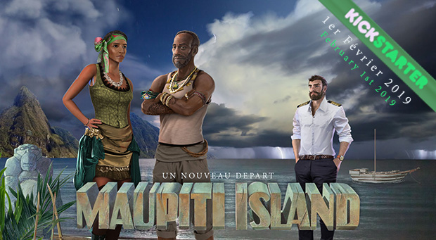 MAUPITI ISLAND: le Kickstarter pour faire renaitre la légende est en ligne