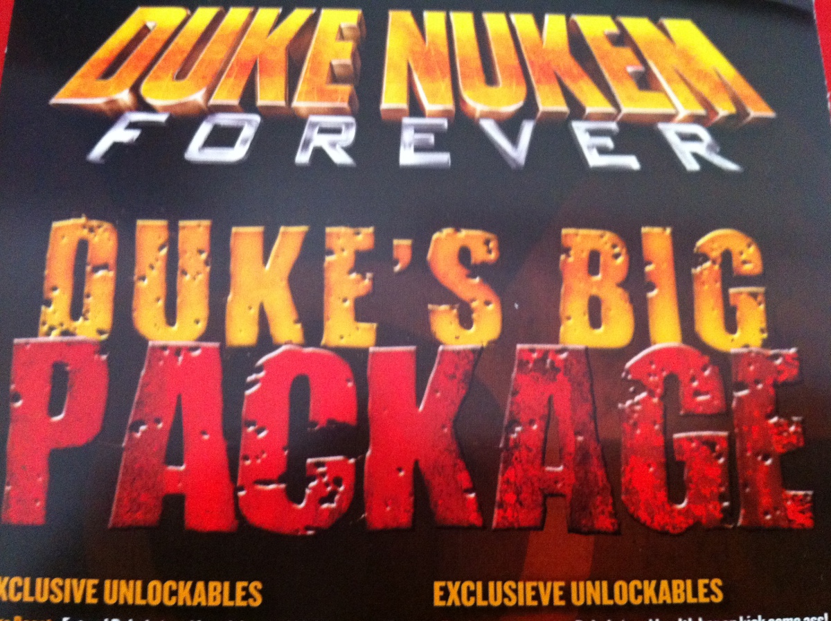 Concours Duke Nukem Forever DLC PS3