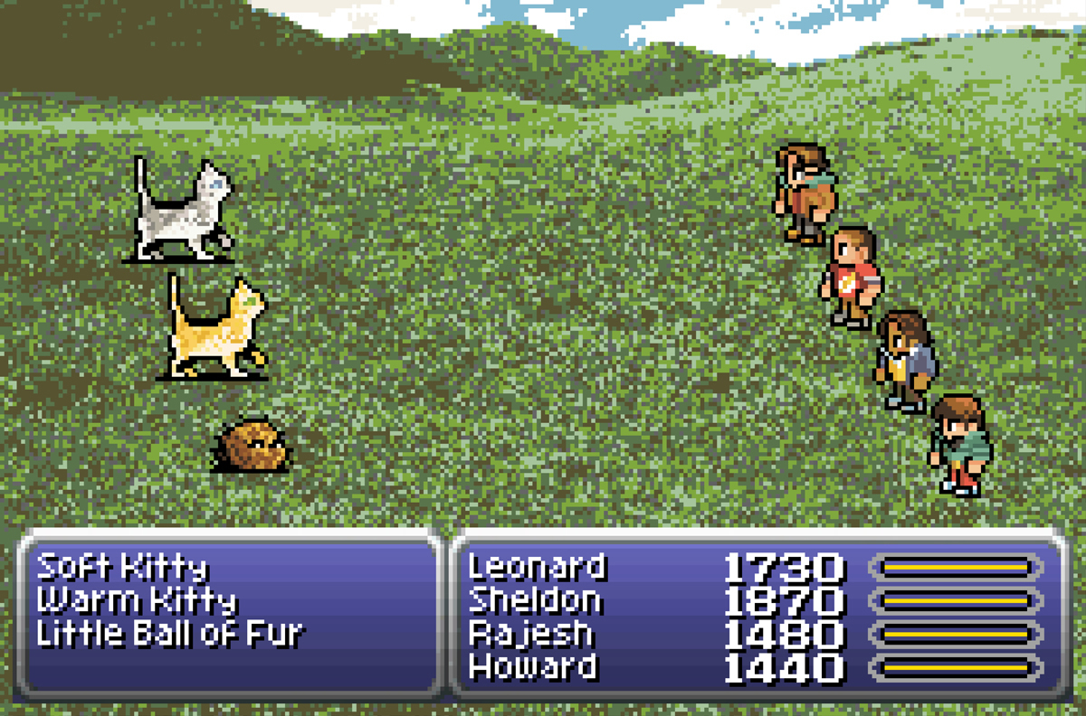 [Geek] Big Bang Theory 8-Bit