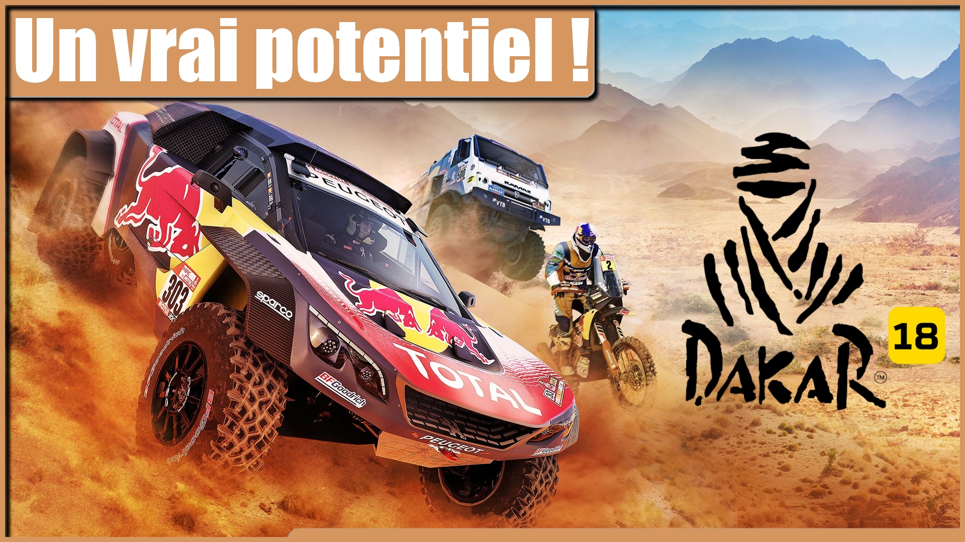 Dakar 18 : un jeu qui à un vrai potentiel