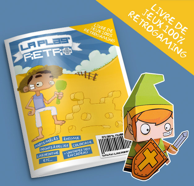 La Plag'Retro, le livre de jeux 100% retrogaming