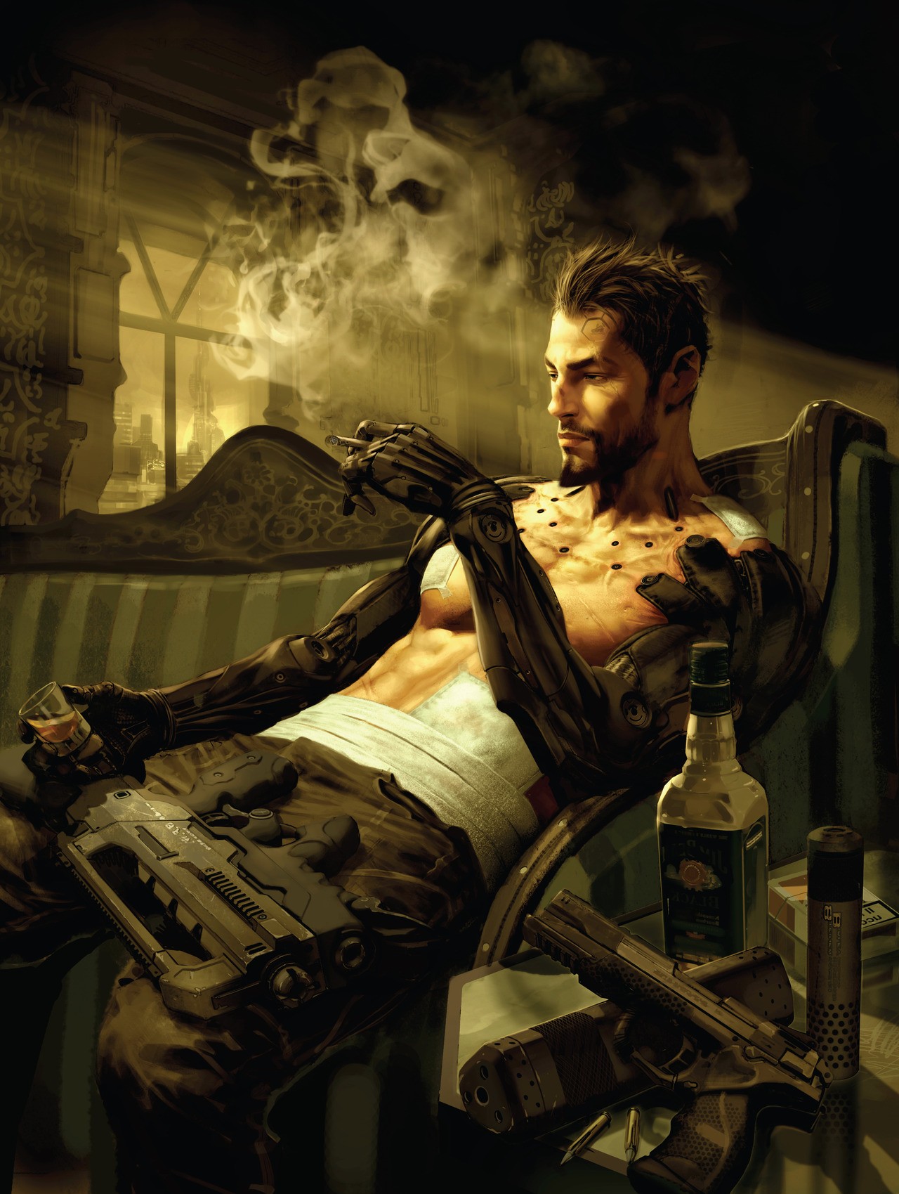 Deus Ex: Human Revolution "Va te faire augmenter !" ARTWORK