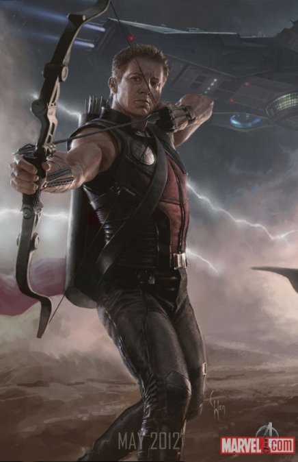 1er Artworks pour le film "Avengers"