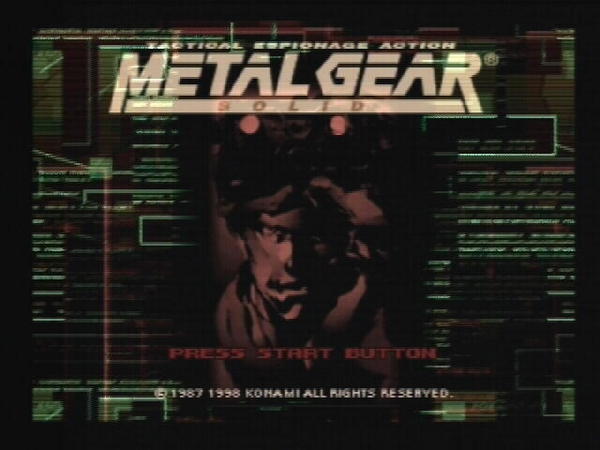 Coup de coeur et révélation : Metal Gear Solid.