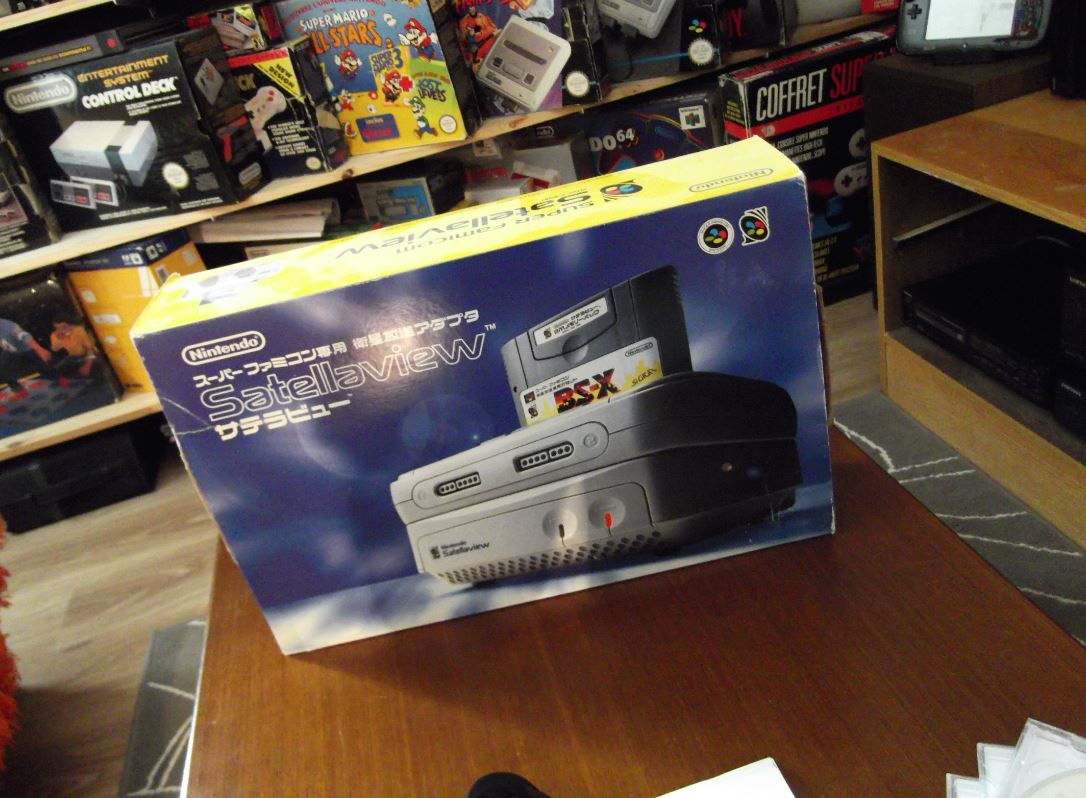 Le satellaview BSX de Bandai pour super famicom! ou snes !!