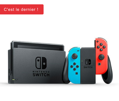 Nintendo Switch neuve disponible sur eBay à bon prix