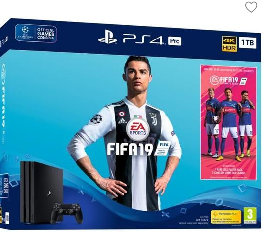 Cdiscount promotion PS4 PRO 1TO + Fifa 19 prix pas cher à décourvri ici