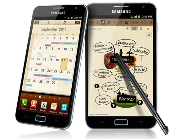 Mon "test" du Samsung Galaxy Note