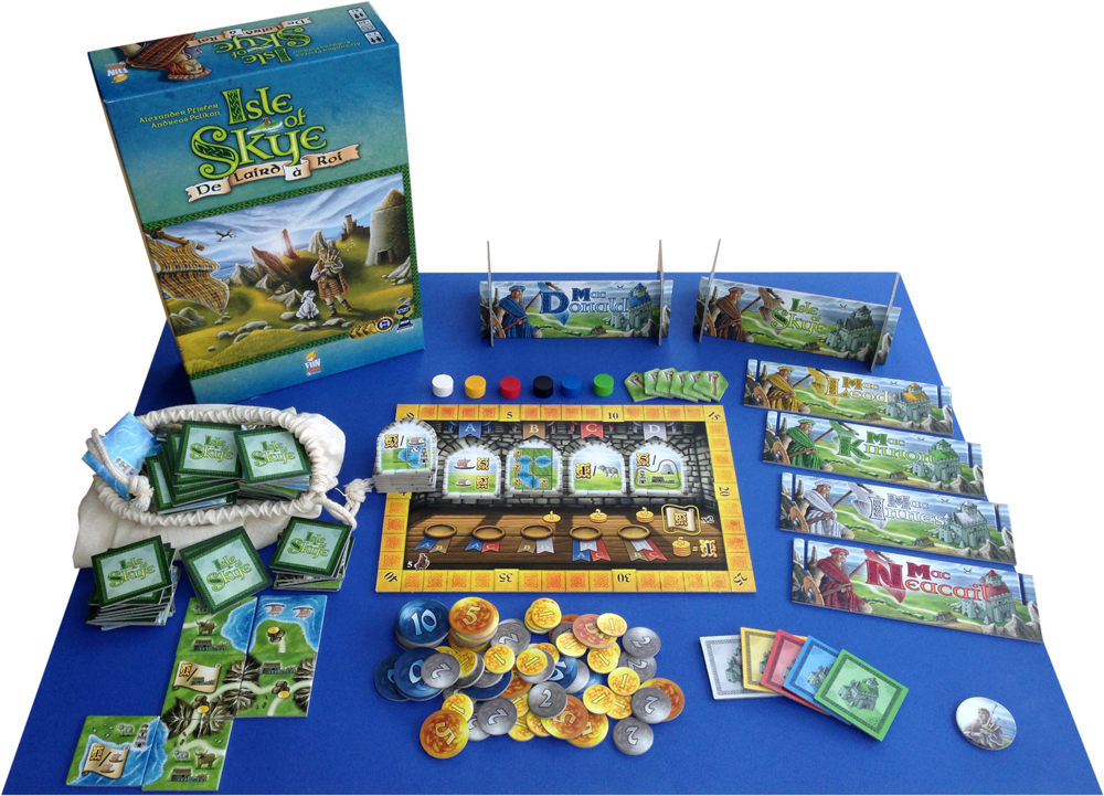 Un jeu de société tactique ? Isle of Skye !